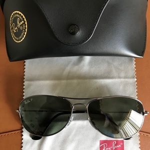 Ray Ban unisex polarized sunglasses